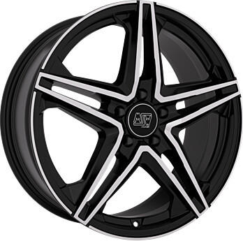 MSW Wheels 31 gloss black full polished (8x18)