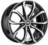 MSW Wheels 48 gloss black full polished (9x21)