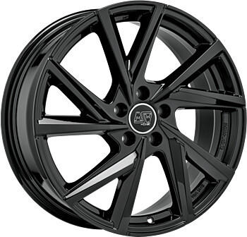 MSW Wheels 80/5 gloss black (7.5x18)