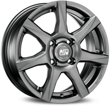 MSW Wheels 77 matt dark grey (7.5x17)