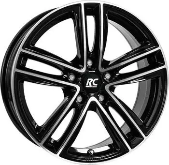 RC Design RC27 schwarz frontpoliert (6x15)