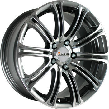 AVUS Racing AC-MB1 9,5x20 anthracite polished