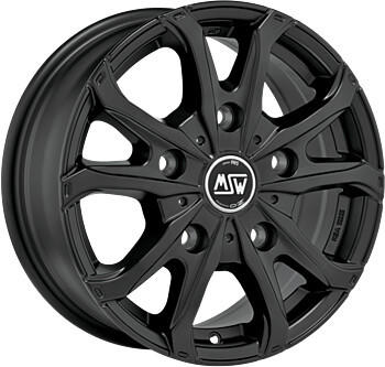 MSW Wheels 48 Van matt black (7x17)