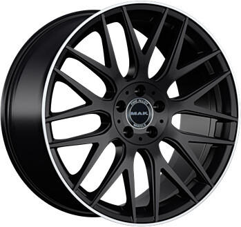 MAK Wheels Arrow D gloss black mirror ring (11x21)
