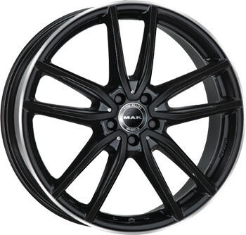 MAK Wheels Evo gloss black mirror ring (8x18)