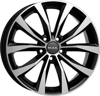 MAK Wheels Wolf black mirror (7.5x19)