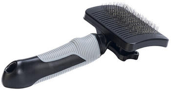 Beeztees Selbstreinigende Zupfbürste schwarz/grau 18x8,5x6,5cm (661738)