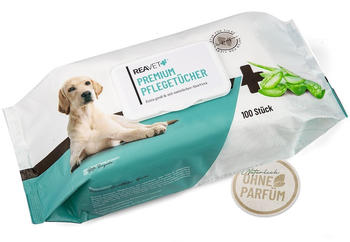 REAVET Premium Pflegetücher AloeVera 100-Stk. (240180-0100)