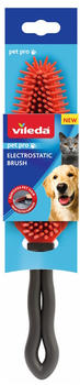 Vileda Pet Pro elektrostatische B&uuml;rste rot/schwarz