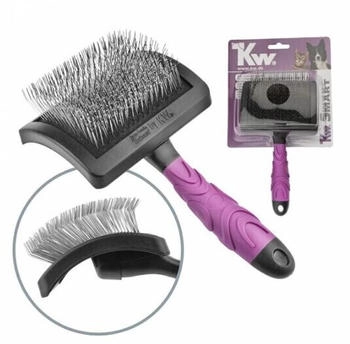 K&W KW Smart Universal Zupfbürste mit extra langen Pins Medium
