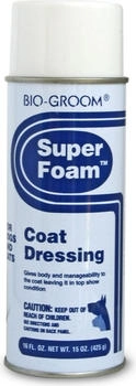 Bio-Groom Super Foam Hunde Fellpflegemittel Für Volumen und Textur Hilft gegen Trockenheit und Verfilzungen 425 g