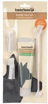 Beeztees Gebisspflegeset ZAHNBÜRSTE+ BÜRSTE