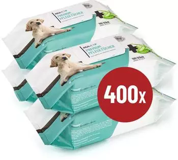 REAVET Premium Pflegetücher AloeVera 4x100 Stück