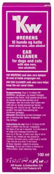 K&W KW Ohrenreiniger mit Aloe Vera für Hunde & Katzen 100 ml