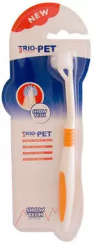 K&W KW TRIO-PET Zahnbürste für Hunde