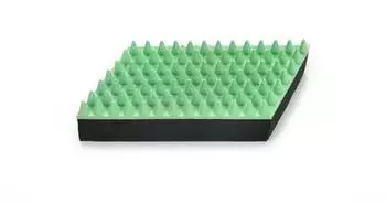 Beeztees 661851 Massagebürste klein aus Gummi 13 cm