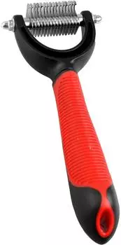 Karlie Entfilzer mit Griff rot/schwarz 18 x 7,5 x 3,5 cm