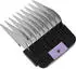 Moser Scherkopf Max45/50 dogs fine Edelstahl 19mm schwarz/silber