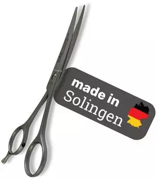 Ehaso Hundeschere gebogen 17cm