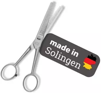Ehaso Hundeschere Effilierschere aus Solingen 15,5cm 30er Zahnung