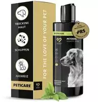Peticare Anti-Schuppen Shampoo f&uuml;r Hunde, bei Juckreiz & Hautirritationen 250...