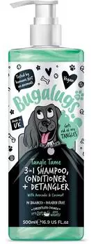 Bugalugs Tangle Tame 3-in-1 Shampoo Conditioner & Entfilzer mit Avocado & Kokosnuss