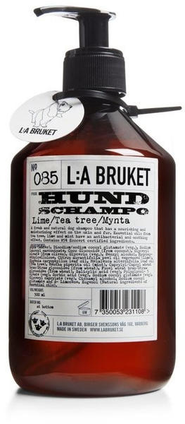 L:A Bruket No.085 Hunde-Shampoo Lime/TeaTree/Mint 500ml