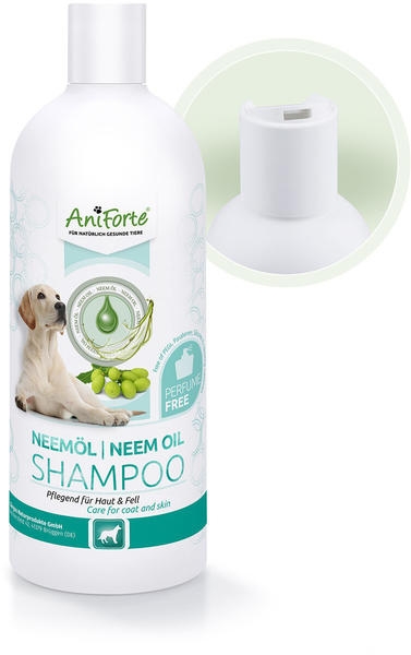 AniForte Neemöl Shampoo ohne Parfüm für Hunde 500ml