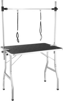 TecTake Trimmtisch mit zwei Schlingen