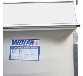 Wolfa Lichtschachtabdeckung ESG 5 mm für Lichtschacht 126x60 cm (Abdeckmaß 135x75 cm)