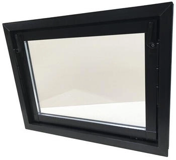 Wolfa Mehrzweck Kipp- PLUS Kunststoff braun 600 x 600 mm + Isolierglas