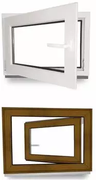 JeCo Kunststoff weiß Golden Oak Hellbraun 2/3 fach 60 mm (JE1078763)