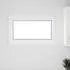 vidaXL RISOR Kellerfenster 100x60cm, PVC und Glas, weiß (42047209)