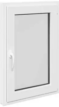 vidaXL RISOR Kellerfenster 60x100cm PVC weiß (42047194)