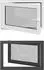 vidaXL RISOR Kellerfenster 90x50cm PVC anthrazit (42047326)
