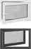 vidaXL RISOR Kellerfenster 90x60cm PVC anthrazit (42047329)