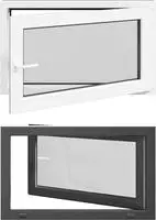 vidaXL Kipp- und Drehfenster f&uuml;r den Keller RISOR 100 x 70 cm