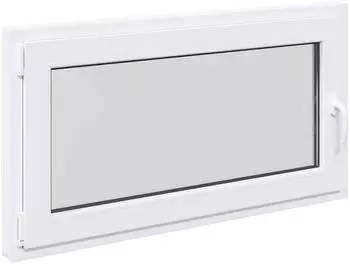 vidaXL RISOR Dachfenster PVC/Glas weiß 110x70cm (42047218)