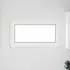 vidaXL RISOR Dachfenster PVC/Glas weiß 110x70cm (42047218)