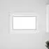 vidaXL RISOR Kellerfenster 100x50cm PVC und Glas, weiß (42047249)