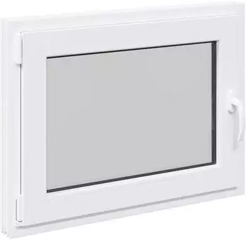vidaXL RISOR Dachfenster PVC 80x60cm weiß (42047241)