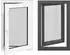 vidaXL RISOR Kellerfenster Kipp-Dreh PVC/Glas anthrazit 60x100cm (42047277)