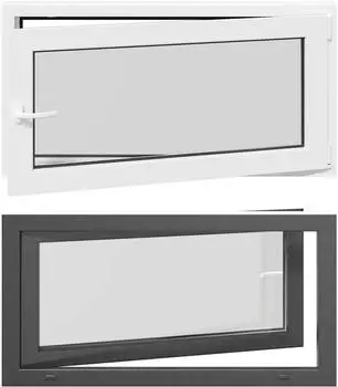 vidaXL RISOR Kellerfenster Kipp- und Drehfenster 110x60cm (42047298)