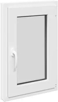 vidaXL RISOR Kellerfenster Kipp-Dreh 50x75cm, weiß (42047186)