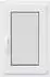vidaXL RISOR Kellerfenster Kipp-Dreh 50x75cm, weiß (42047186)