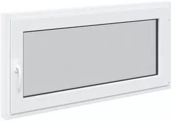 vidaXL RISOR Kellerfenster 120x60cm PVC weiß (42047261)