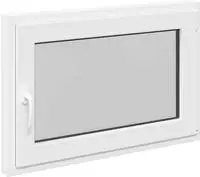 vidaXL Kellerfenster Innenseite Farbe Wei&szlig; RISOR 90 x 50 cm