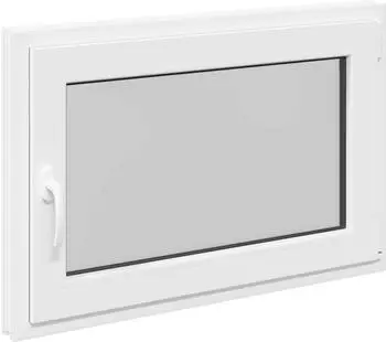 vidaXL RISOR Kellerfenster Kipp-Dreh 90x50cm weiß (42047244)