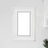 vidaXL RISOR Kellerfenster 50x75cm PVC weiß (42047229)