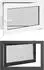 vidaXL RISOR Kellerfenster anthrazit 80x70cm PVC (42047284)